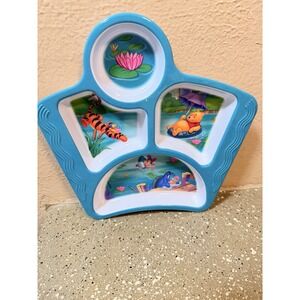 Winnie the Pooh Divided Zak Melamine 9" Plate